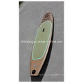 Color de madera inflable Sup Board